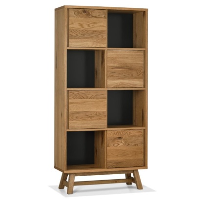 Bentley Designs Camden Rustic Oak Display Cabinet