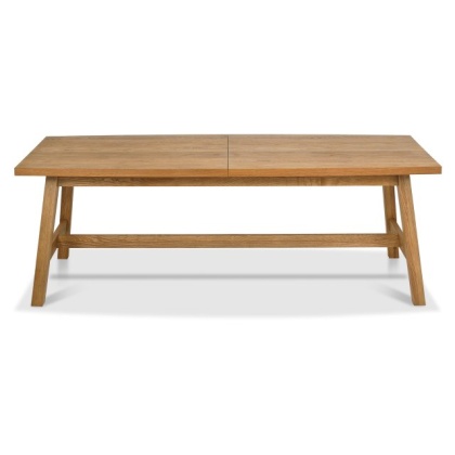 Bentley Designs Camden Rustic Oak 6 - 8 Seater Dining Table