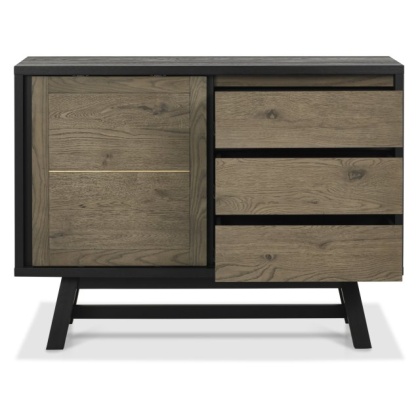 Bentley Designs Camden Weathered Oak & Peppercorn Narrow Sideboard Bentley Designs Camden Weathered Oak & Peppercorn Narrow Sideboard