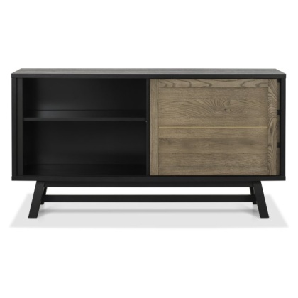 Bentley Designs Camden Weathered Oak & Peppercorn Wide Sideboard