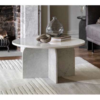 Gallery Direct Amalfi Coffee Table White