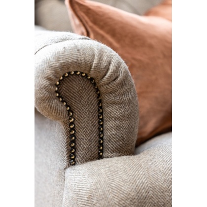 Tetrad Harris Tweed Arbroath Accent Chair - Option B - Hide & Tweed Tetrad Harris Tweed Arbroath Accent Chair - Option B - Hide & Tweed