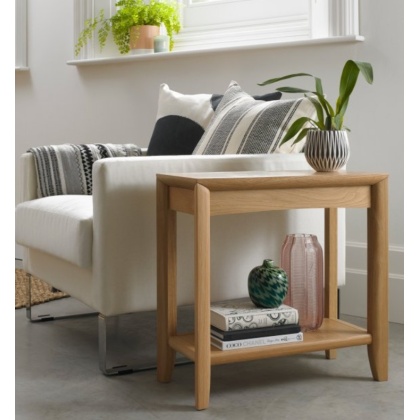 Bentley Designs Bergen Oak Side Table Bentley Designs Bergen Oak Side Table