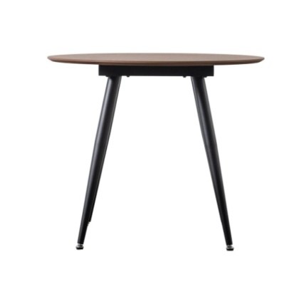 Gallery Direct Astley Walnut 90cm Round Dining Table