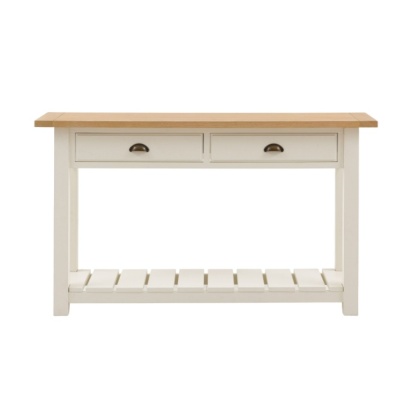 Gallery Direct Eton White Painted 2 Drawer Console Table