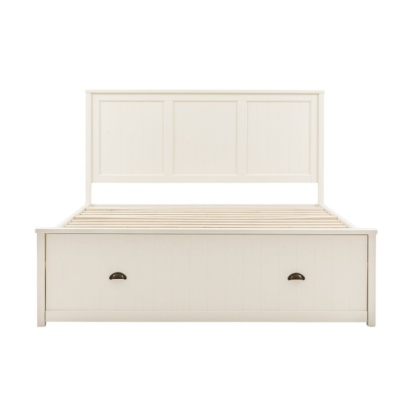 Gallery Direct Eton White Painted Super King 2 Drawer Storage Bed Gallery Direct Eton White Painted Super King 2 Drawer Storage Bed