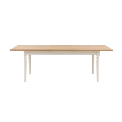 Gallery Direct Eton Painted White Extending Dining Table