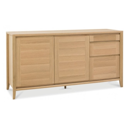 Bentley Designs Bergen Oak Wide Sideboard