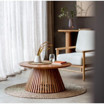 Gallery Direct Brookland Slatted Coffee Table