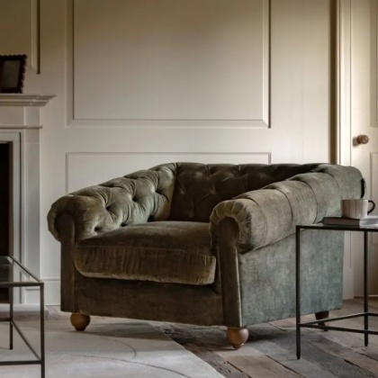 Gallery Direct Chesterfield Armchair - Willow Dusty