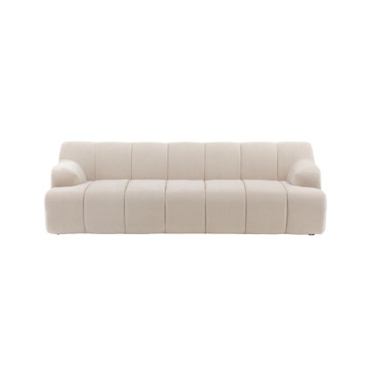 Gallery Direct Como 3 Seater Sofa - Verona Ghost