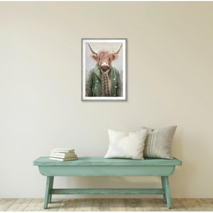 Gallery Direct Angus Highland Cow Framed Wall Art – Adelene Fletcher
