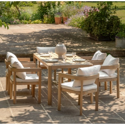 Gallery Direct Madeira 6 Seater Dining Set