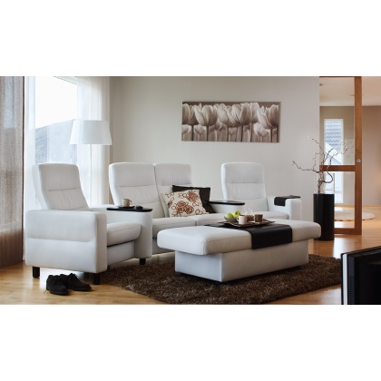 Stressless Wave High Back Sector Set Up 1-2-1