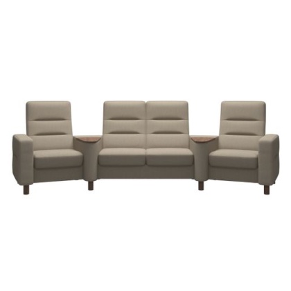 Stressless Wave High Back Sector Set Up 1-2-1