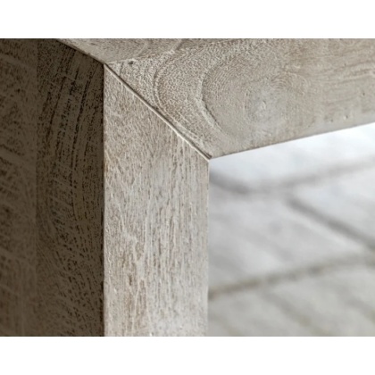 Gallery Direct Iowa Dining Bench Whitewash