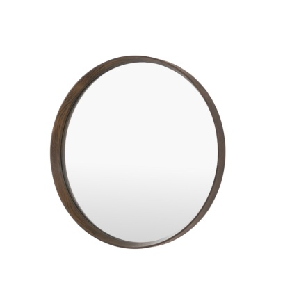 Gallery Direct Helsinki Round Mirror - Walnut Gallery Direct Helsinki Round Mirror - Walnut
