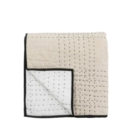 Gallery Matrix Bedspread - Beige