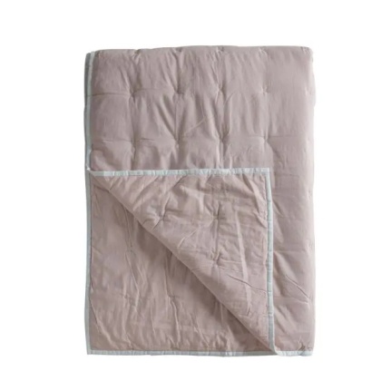 Gallery Cotton Stitch Bedspread - White Blush Gallery Cotton Stitch Bedspread - White Blush
