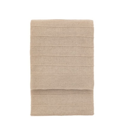 Gallery Florence Knit Throw - Taupe