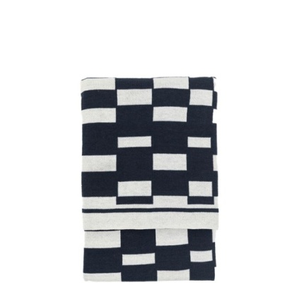 Gallery Lohko Knitted Throw - Ink Gallery Lohko Knitted Throw - Ink