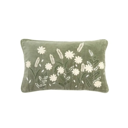 Gallery Ennerdale Velvet Floral Cushion