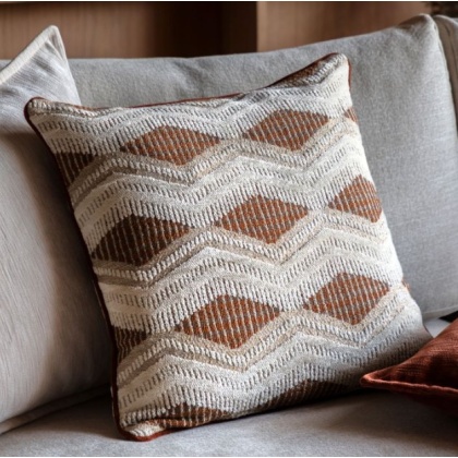 Gallery Alto Jacquard Cushion - Rust Gallery Alto Jacquard Cushion - Rust