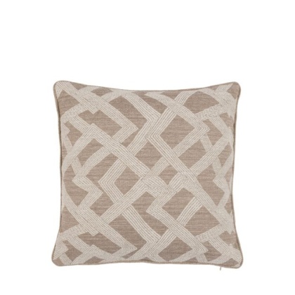 Gallery Celeste Jacquard Cushion - Natural