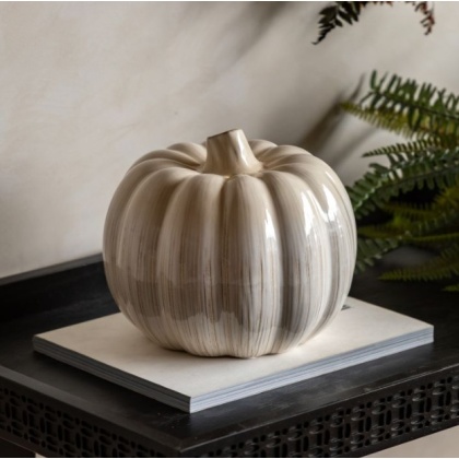 Gallery Ceramic Pumpkin Natural Gallery Ceramic Pumpkin Natural