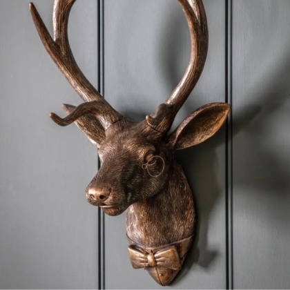 Gallery Sir Cameron Stag Wall Decor Bronze Gallery Sir Cameron Stag Wall Decor Bronze