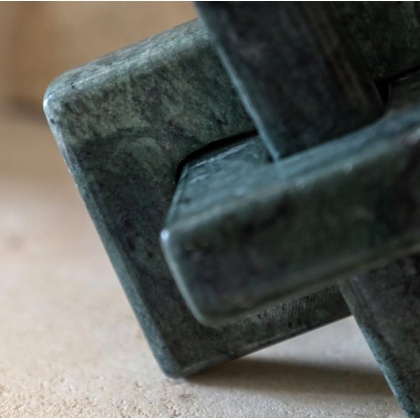 Gallery Amadora Link Marble Square Green Gallery Amadora Link Marble Square Green