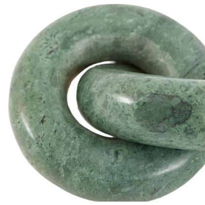 Gallery Avila Link Marble Circle Green Gallery Avila Link Marble Circle Green