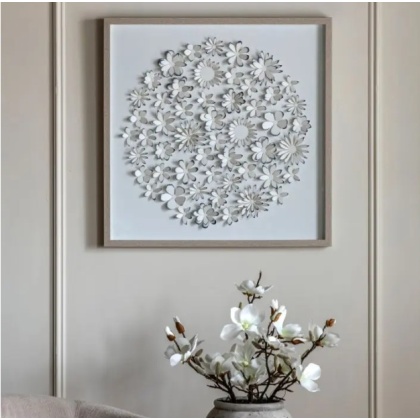 Unfurling Petals Framed Art Unfurling Petals Framed Art