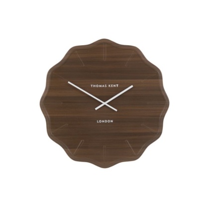 Thomas Kent Harley Wall Clock Dark Cedar Thomas Kent Harley Wall Clock Dark Cedar