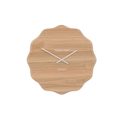 Thomas Kent Harley Wall Clock Light Cedar Thomas Kent Harley Wall Clock Light Cedar