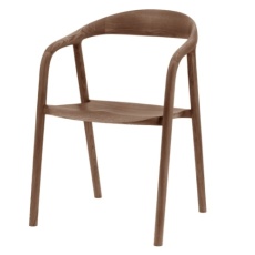 Gallery Direct Madrid Dining Chair Walnut (Pair) Gallery Direct Madrid Dining Chair Walnut (Pair)