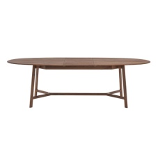 Gallery Direct Madrid Extending Dining Table Walnut Gallery Direct Madrid Extending Dining Table Walnut
