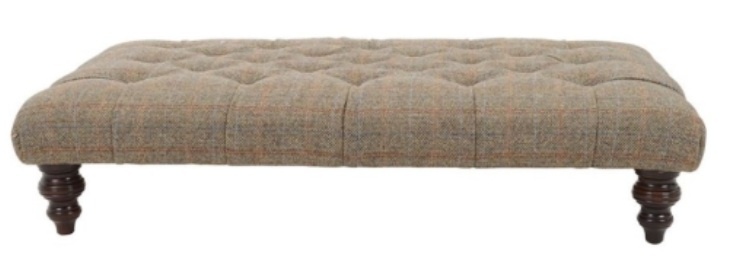 Tetrad Tetrad Harris Tweed Dalmore Stool - Option A (Tweed)