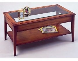 Bradley 875 Glass Top Coffee Table