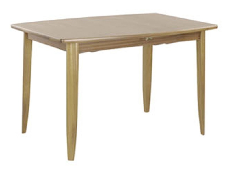 Nathan 2155 Shades Oak Small Boat Shaped Dining Table on Legs