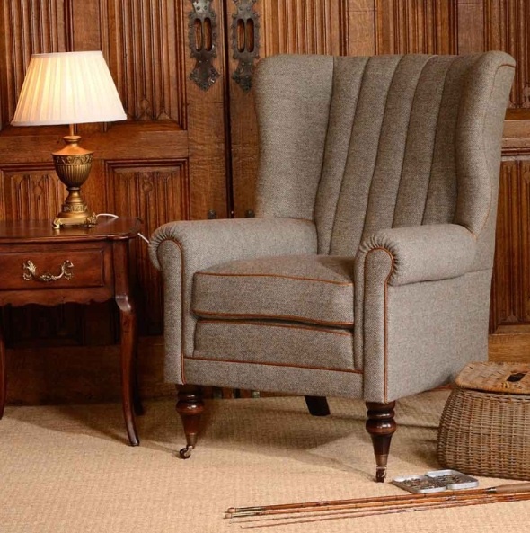 Tetrad Harris Tweed Dunmore Wing Chair