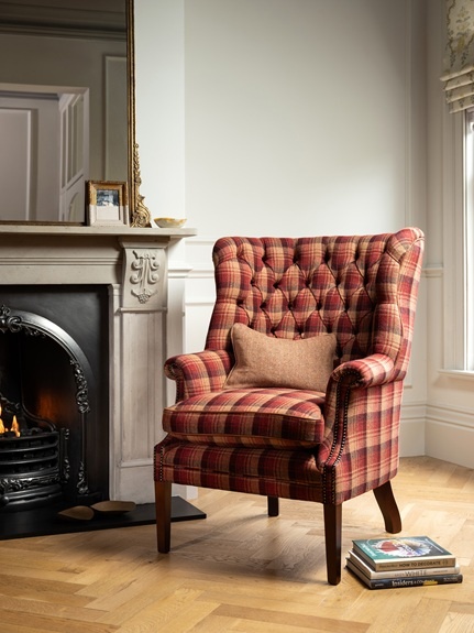 Tetrad Harris Tweed Mackenzie Armchair | Heritage Craft