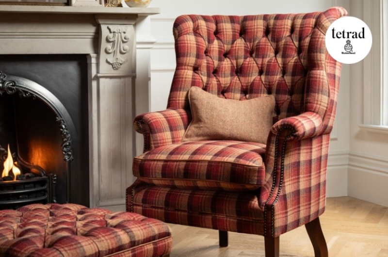 Tetrad Harris Tweed Mackenzie Chair