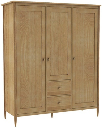 Ercol 2687 Teramo 3 Door Wardrobe