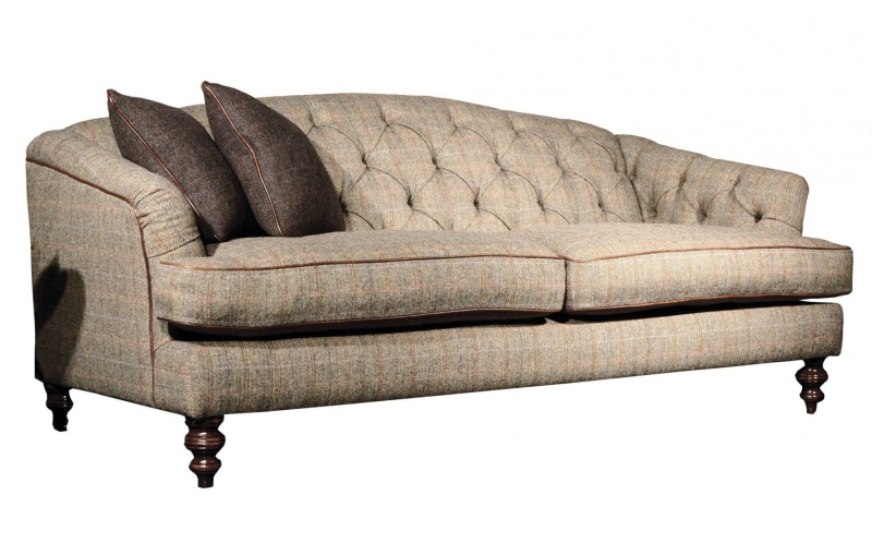 Tetrad Harris Tweed Dalmore Midi Sofa - Option A (Tweed)