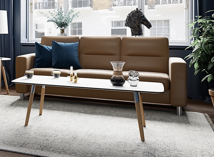 Stressless Furniture Stressless Wave High Back 3 Seater Sofa