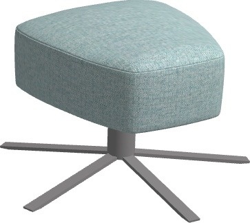 Fama Fama Kylian Footstool With Swivel Base