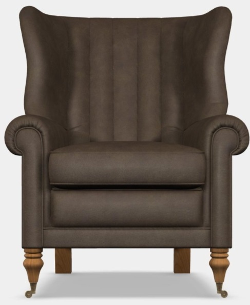 Tetrad Tetrad Harris Tweed Dunmore Chair All Leather