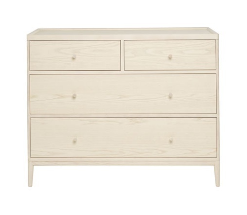 Ercol Ercol 3894 Salina 4 Drawer Wide Chest