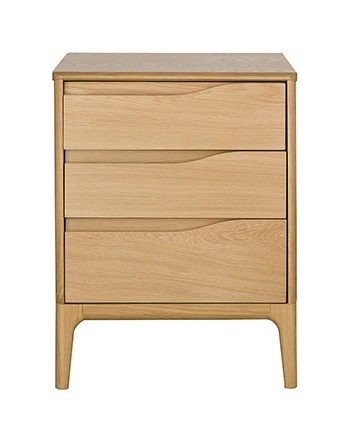 Ercol Ercol Rimini 3282 3 Drawer Bedside Cabinet